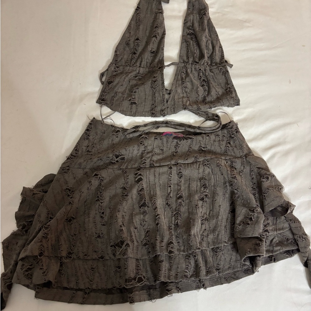 Edikted Distressed Matching Set - Picture 2 of 5